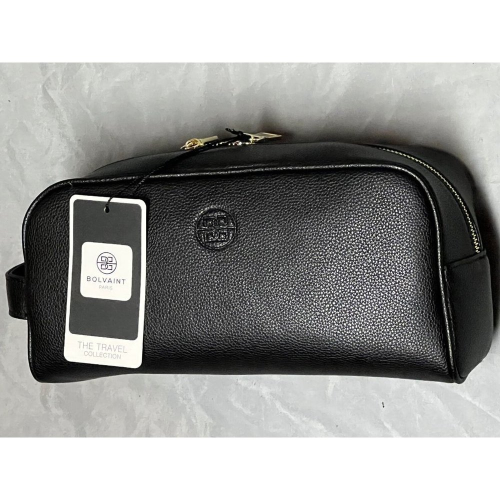 The Louis Toiletry Bag - Bolvaint Paris- New With Tags - Black New
